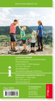 Wanderführer "Wandererlebnis Landkreis Göppingen"  45 Touren zum genussvollen Wandern