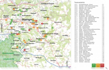 Wanderführer "Wandererlebnis Landkreis Göppingen"  45 Touren zum genussvollen Wandern